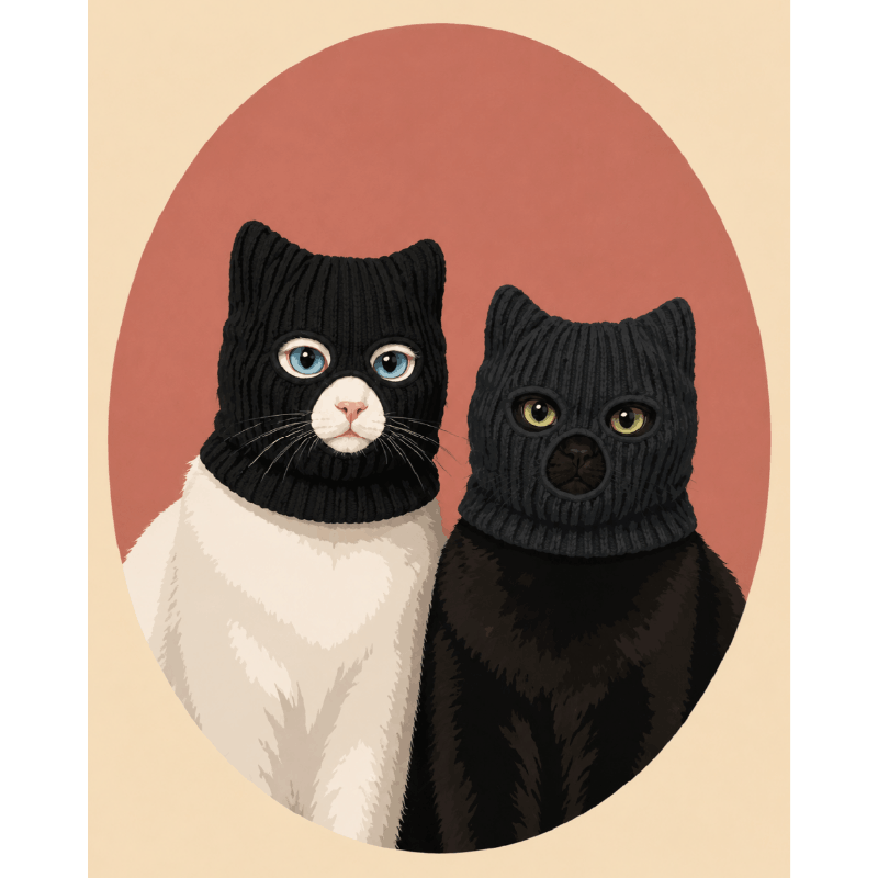 Cat Suspects Set | Paint by Numbers
