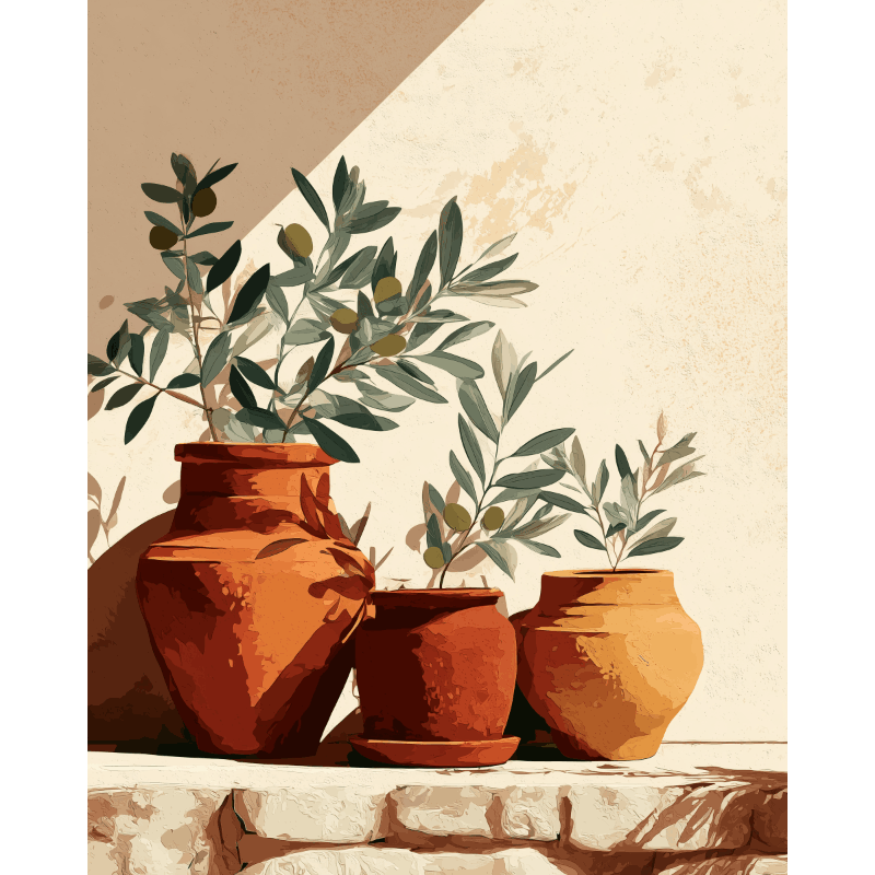 Tuscan Calm | Paint by Numbers