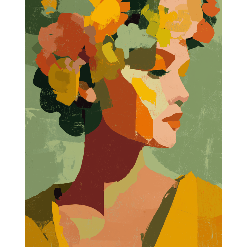 Autumn Portrait | Paint by Numbers
