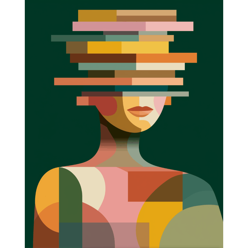 Bookish Mind | Paint by Numbers