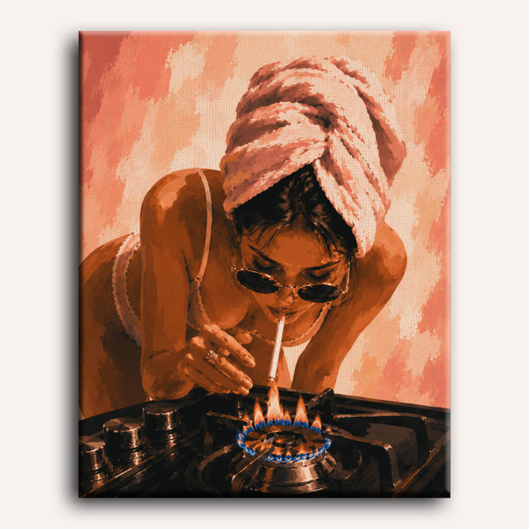 Too Hot to Handle | Paint by Numbers