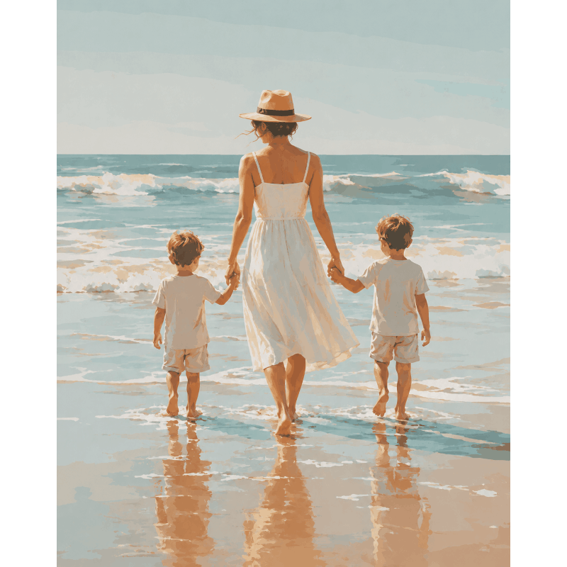 Two Sons | Paint by Numbers