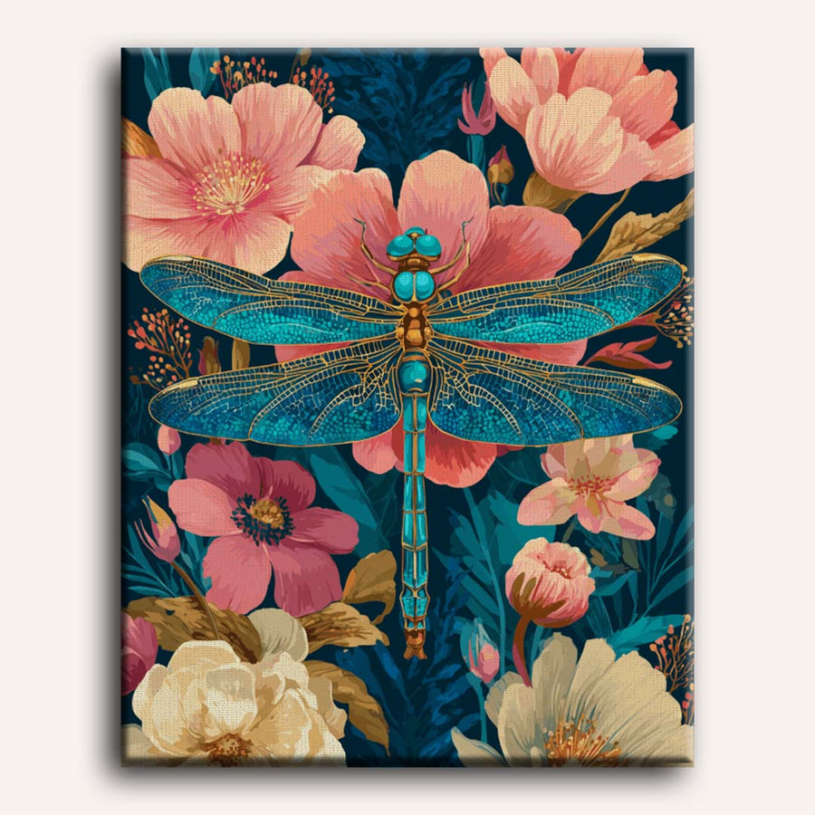 Precious Dragonfly | Paint by Numbers