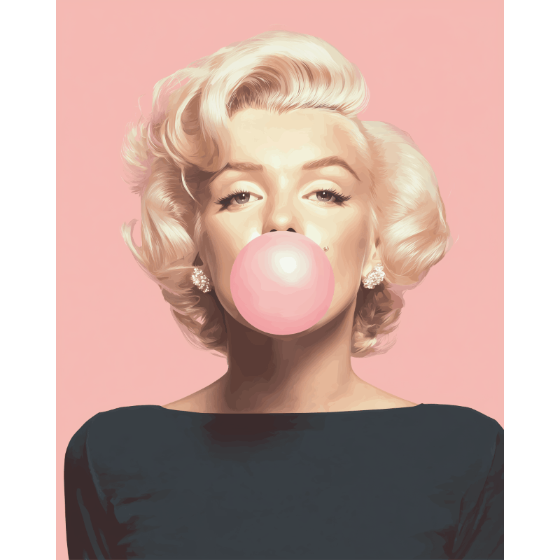 Marilyn Monroe | Paint by Numbers