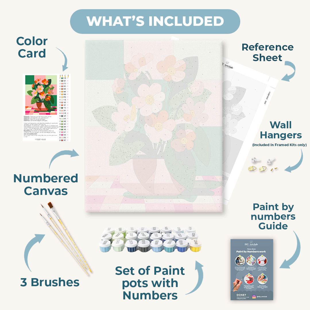 Chess Flower | Paint by Numbers