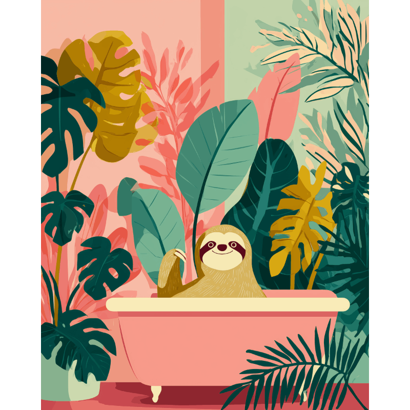 Botanical Bliss | Paint by Numbers