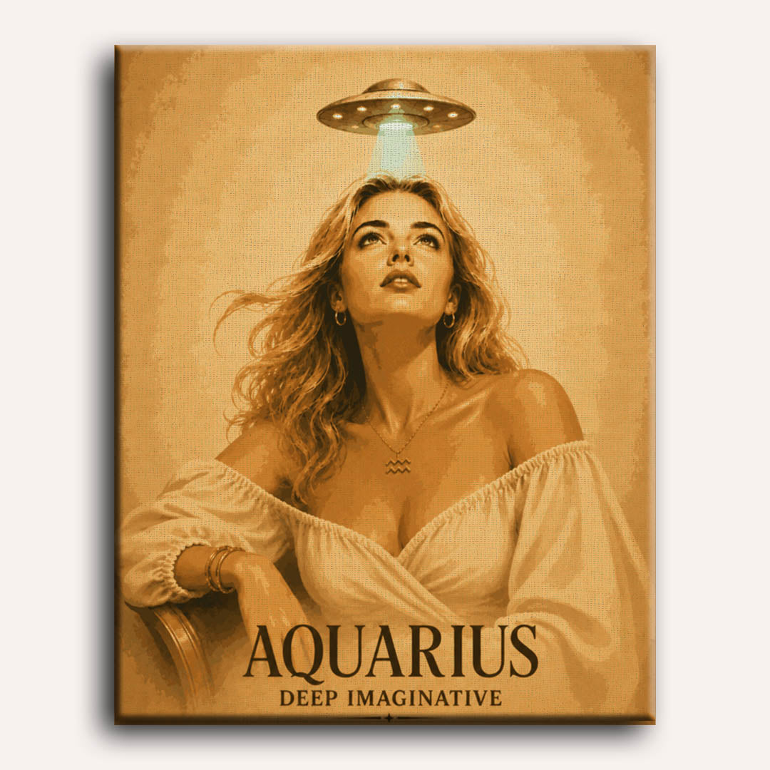 Aquarius Lady | Paint by Numbers