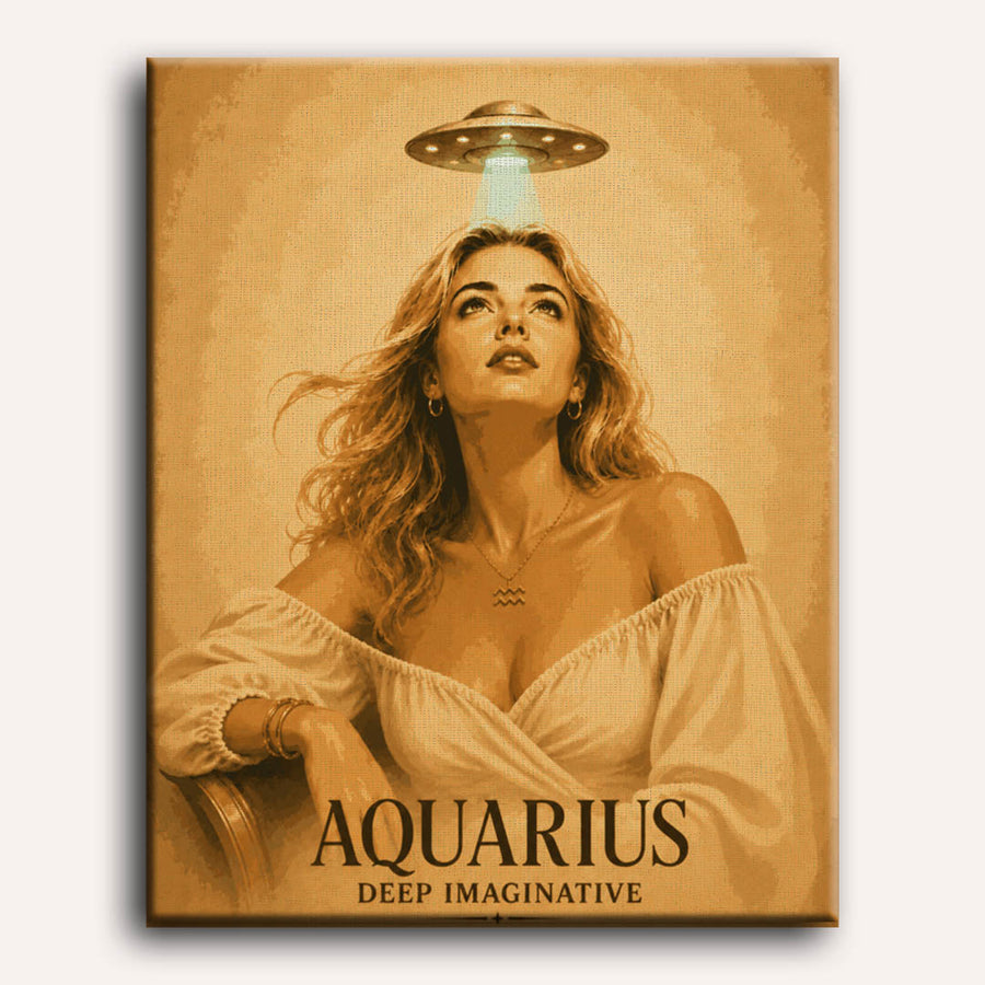 Aquarius Lady | Paint by Numbers