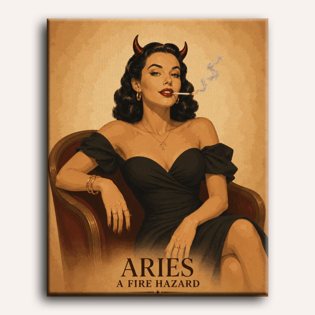 Aries Lady | Paint by Numbers