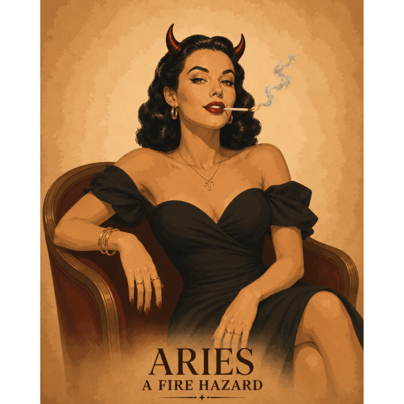 Aries Lady | Paint by Numbers