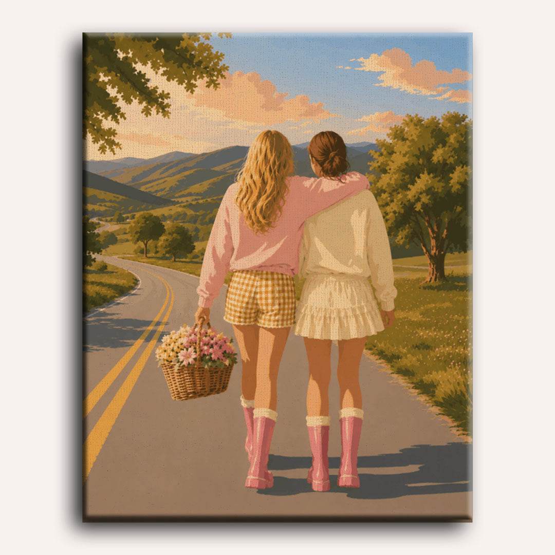Best Friends 4 Ever | Paint by Numbers