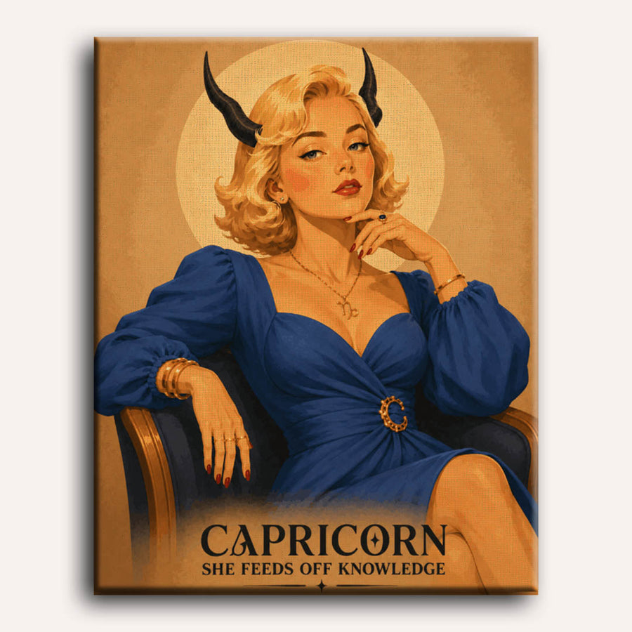 Capricorn Lady | Paint by Numbers