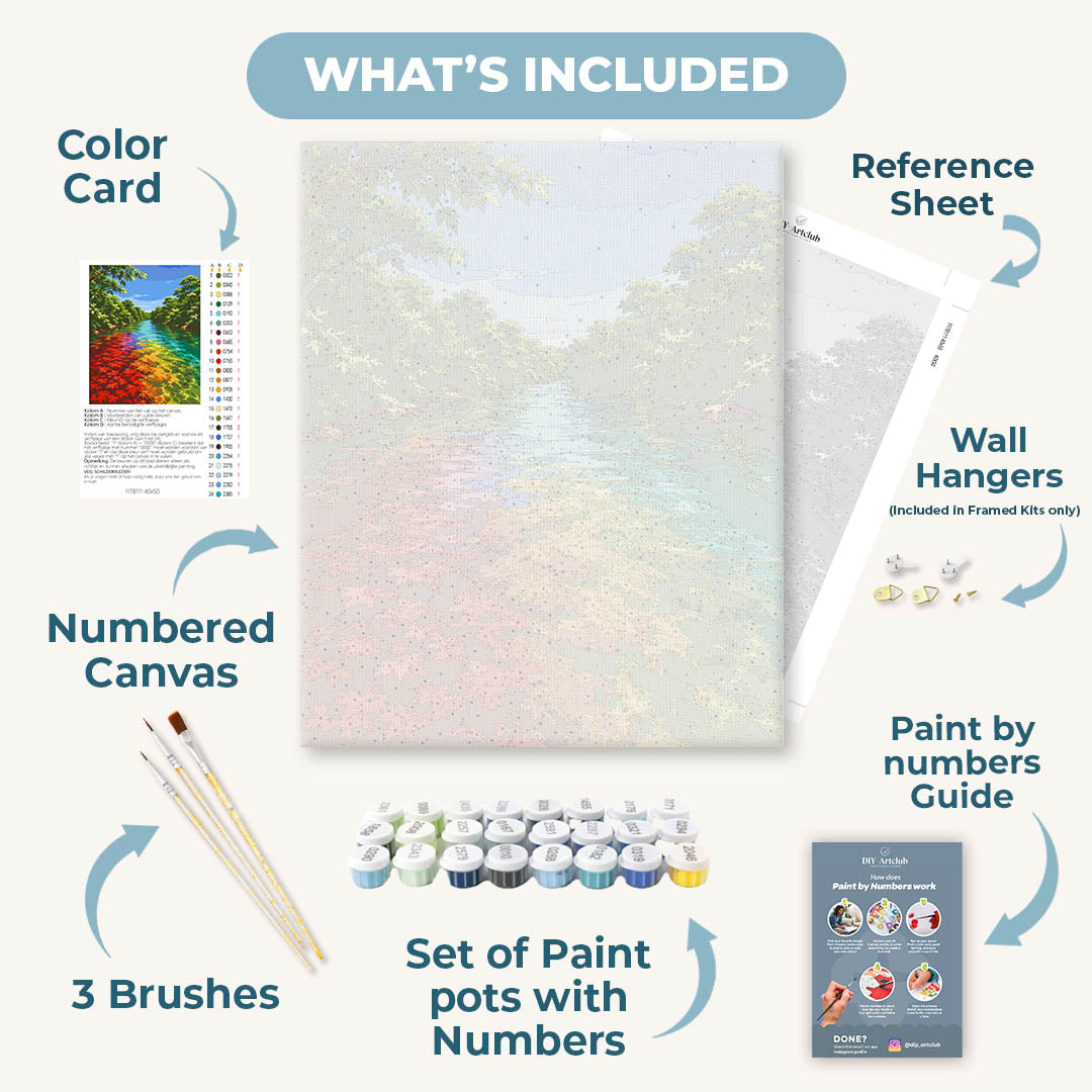 River Set | Paint by Numbers