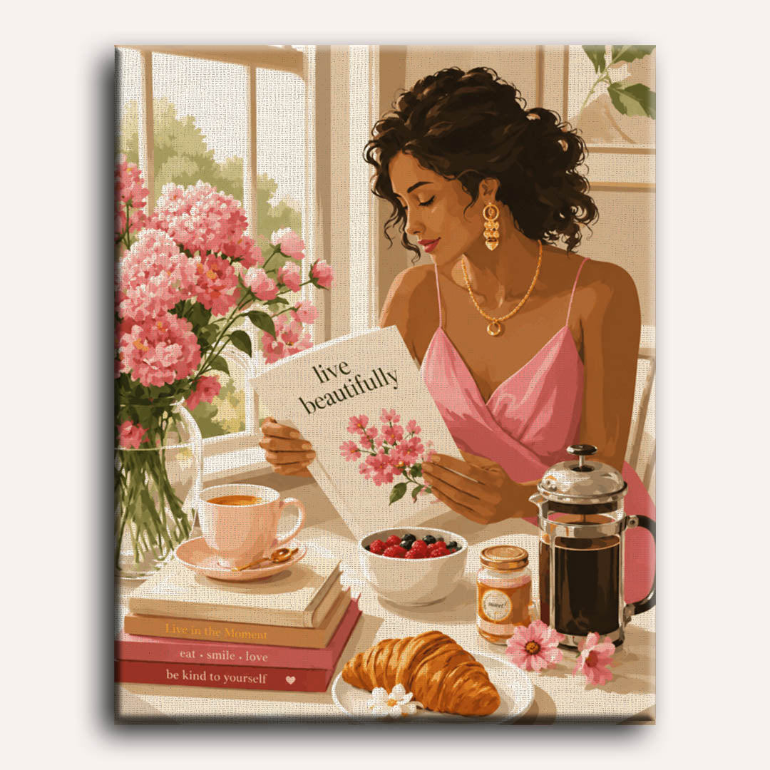 Live Beautifully | Paint by Numbers