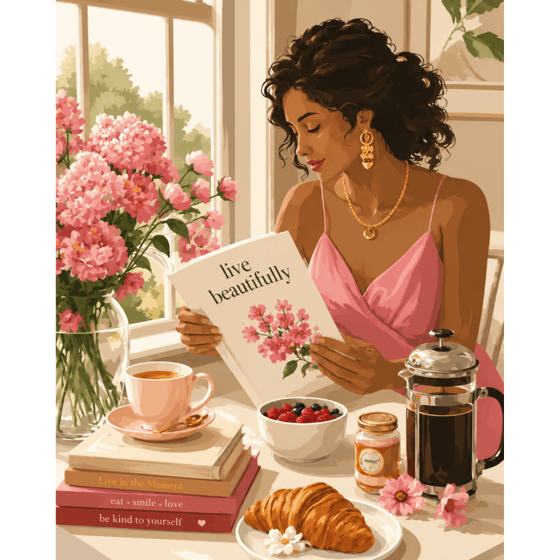 Live Beautifully | Paint by Numbers