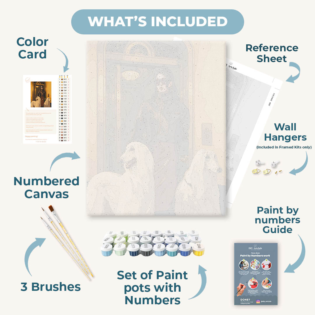 Luxe & Hounds | Paint by Numbers