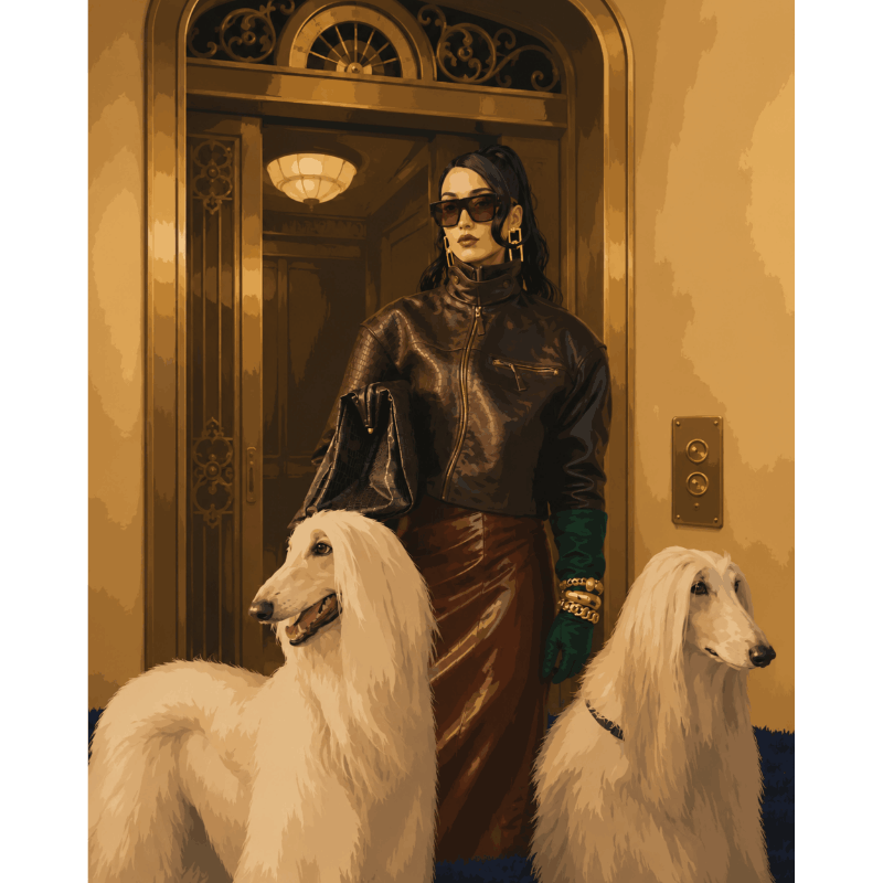 Luxe & Hounds | Paint by Numbers