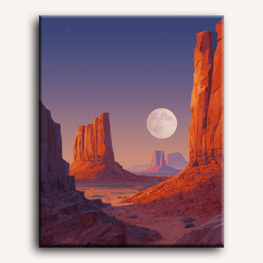 Monument Valley | Paint by Numbers