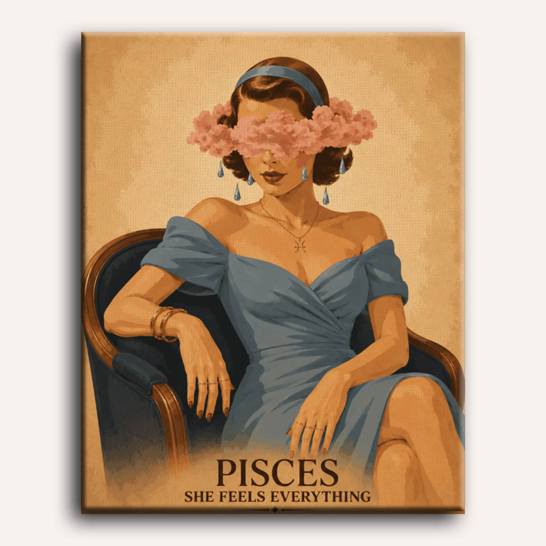Pisces Lady | Paint by Numbers