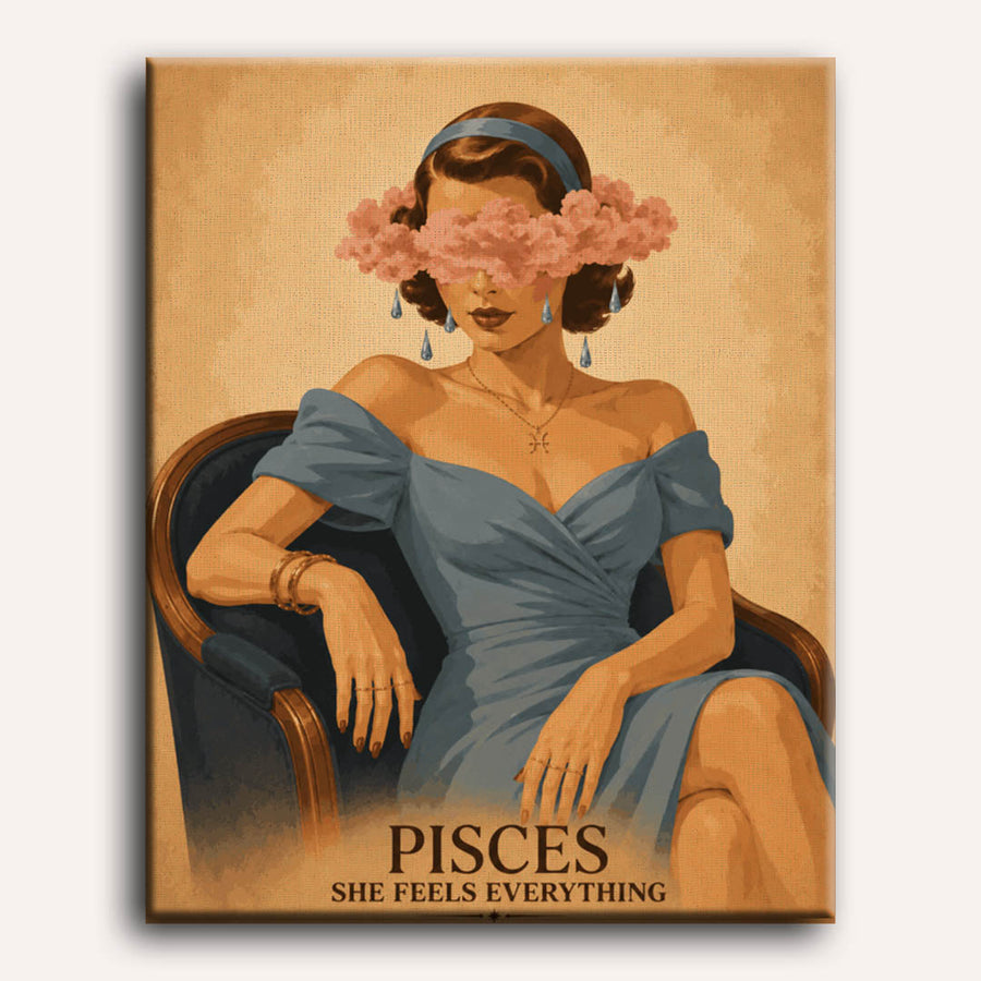 Pisces Lady | Paint by Numbers