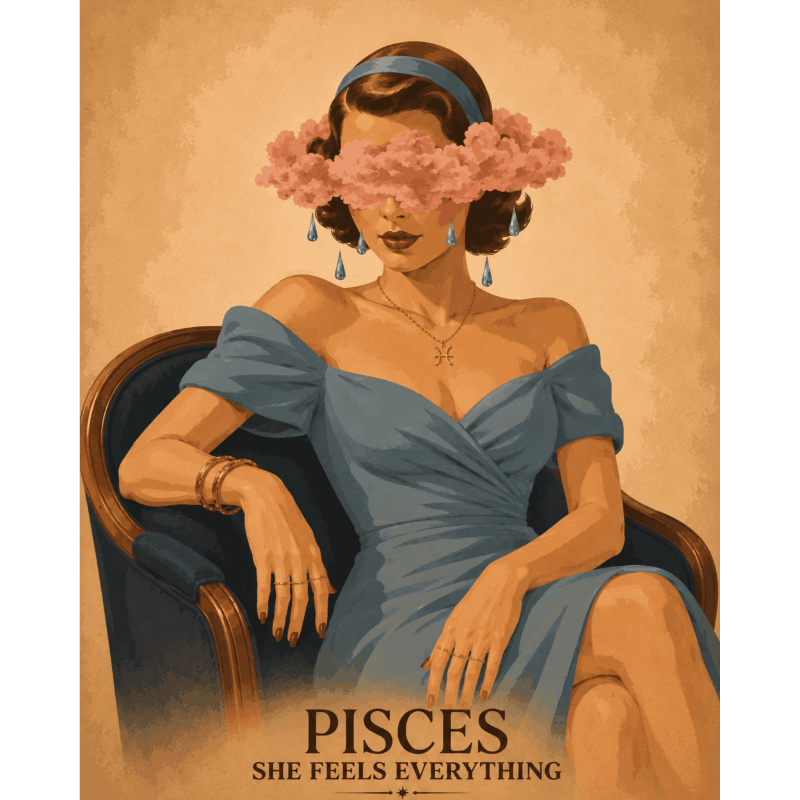 Pisces Lady | Paint by Numbers