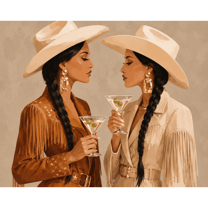 Desert Martini | Paint by Numbers