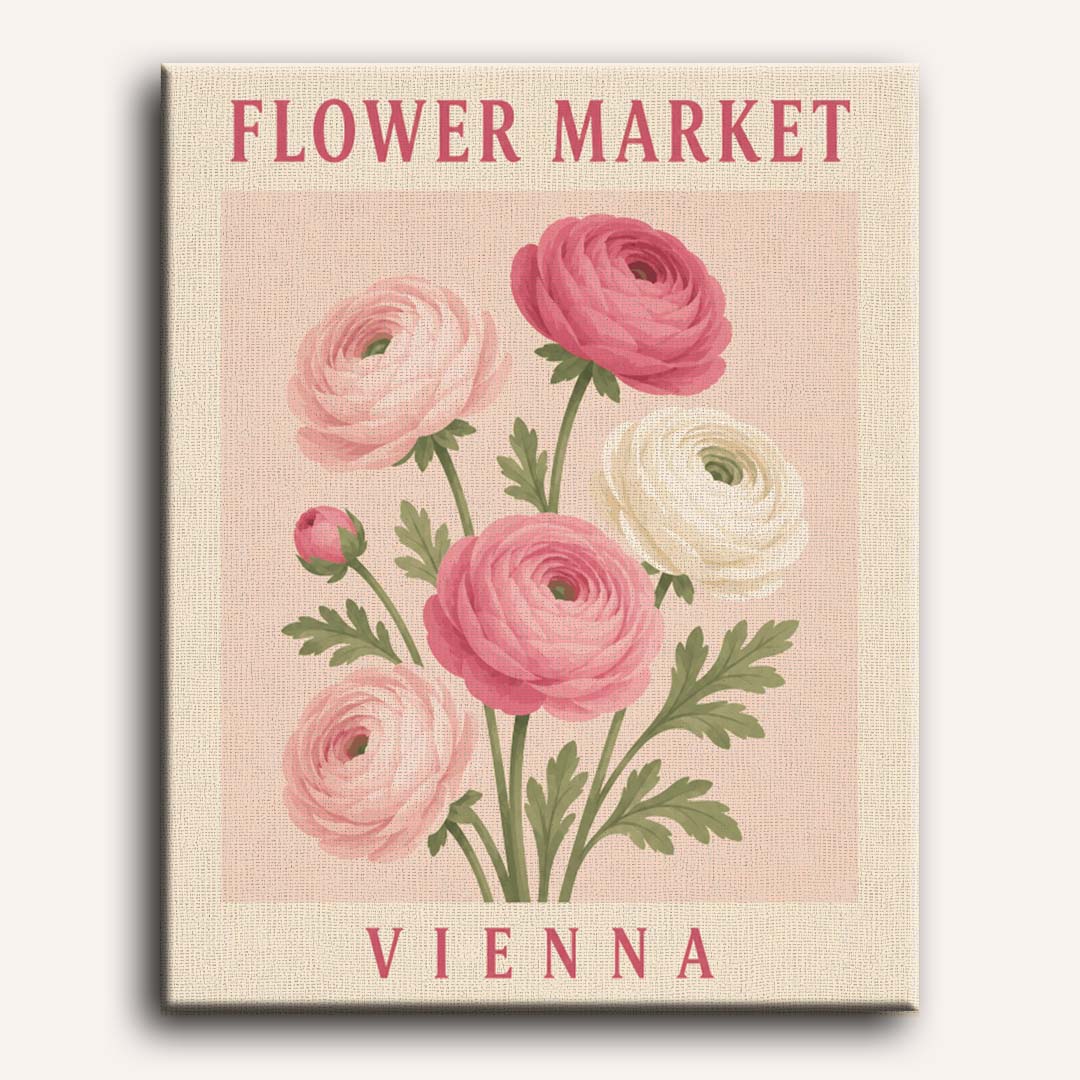 Vienna Flowers | Paint by Numbers