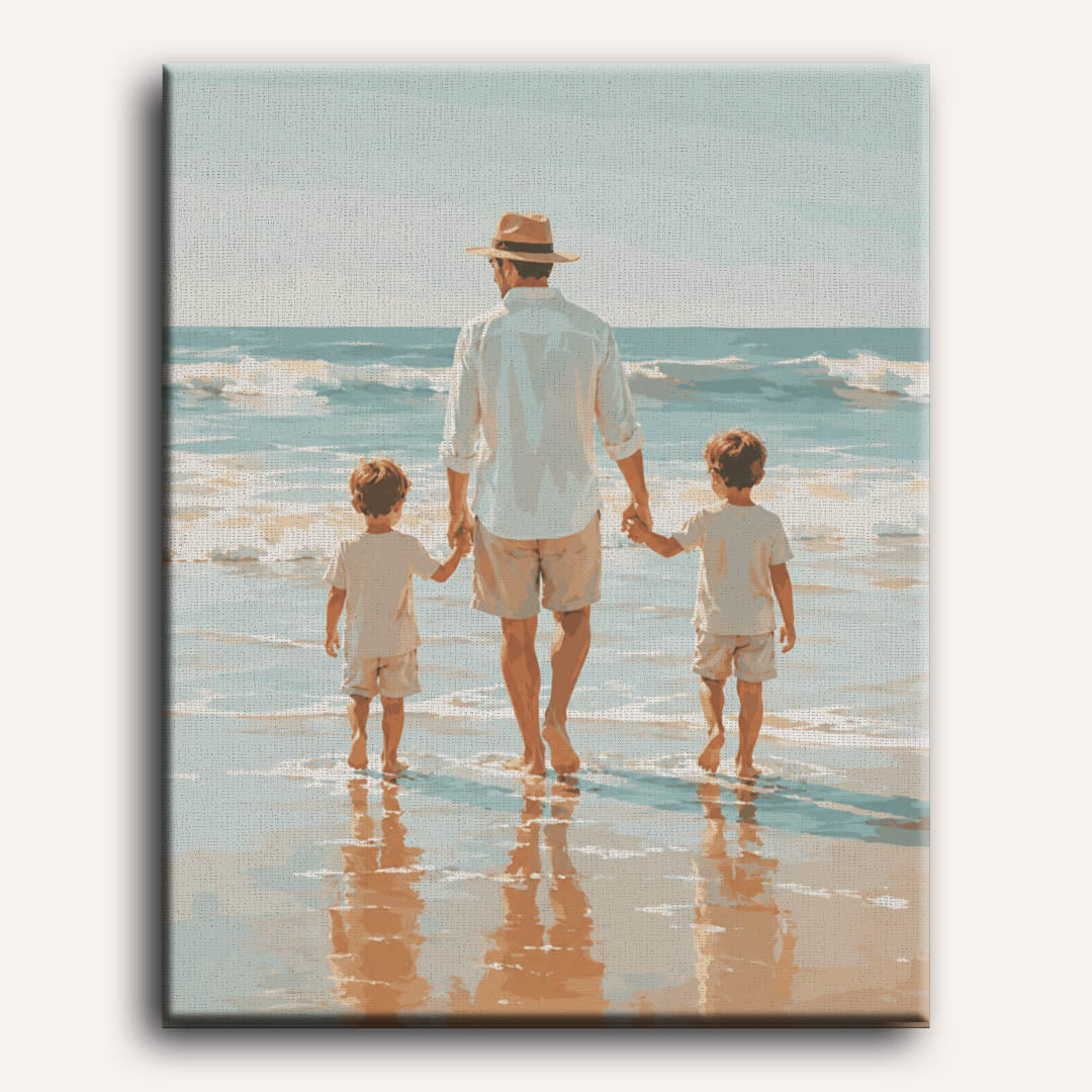Father & Sons | Paint by Numbers