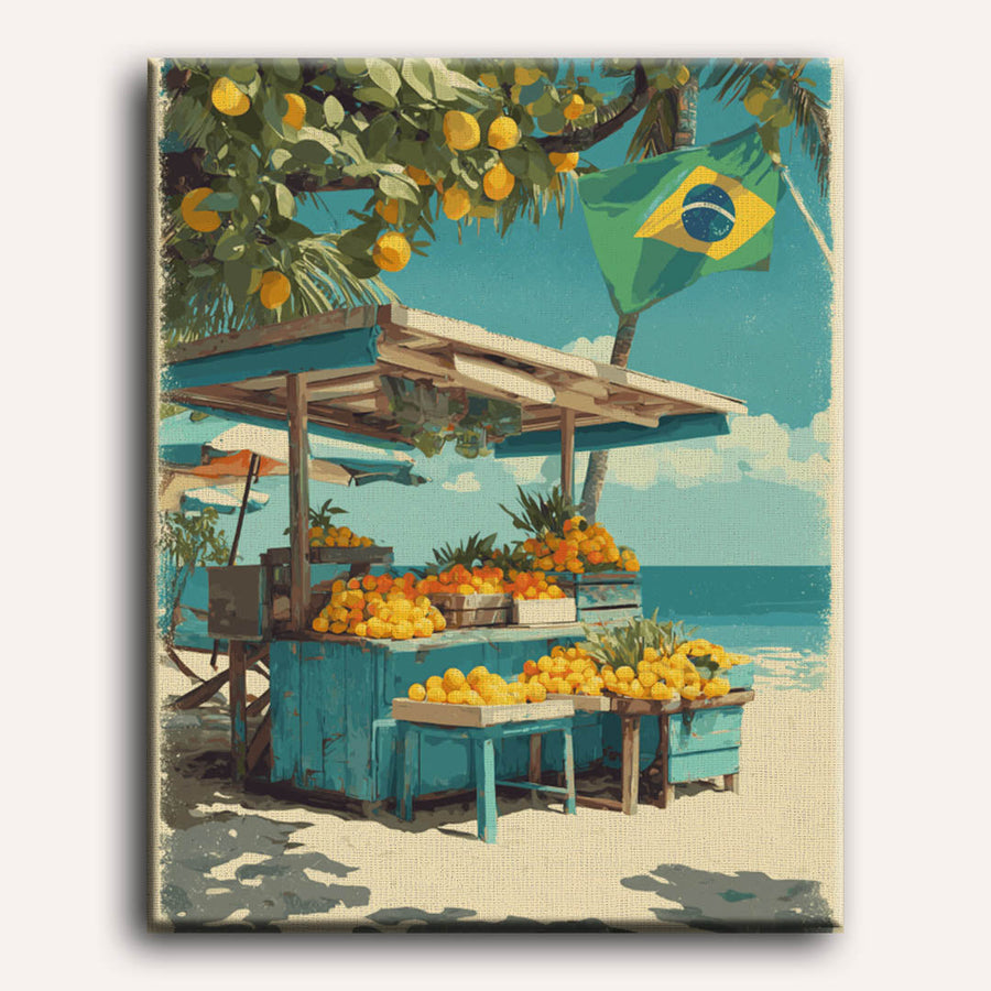 The Taste of Sunshine | Paint by Numbers
