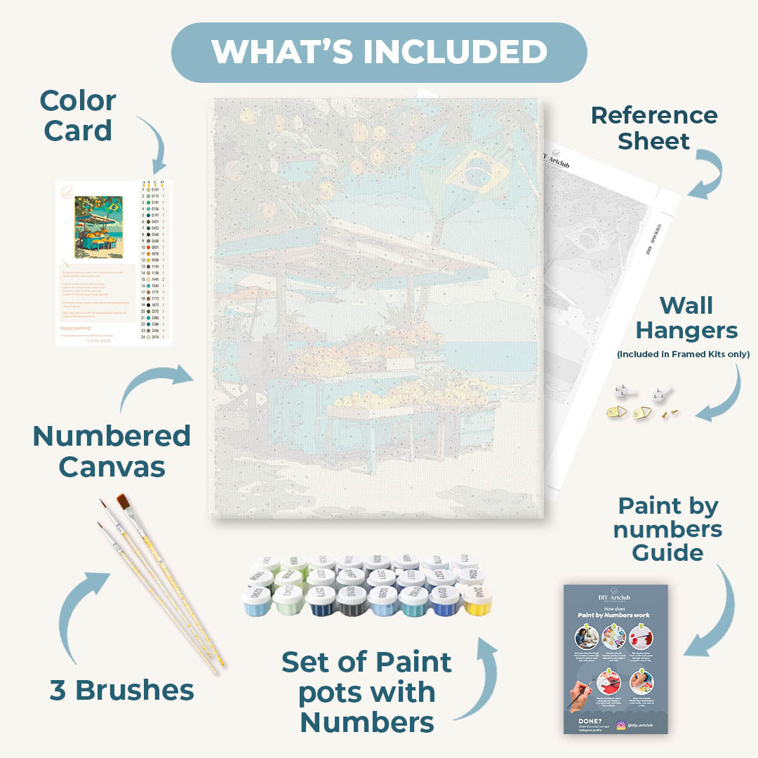 The Taste of Sunshine | Paint by Numbers