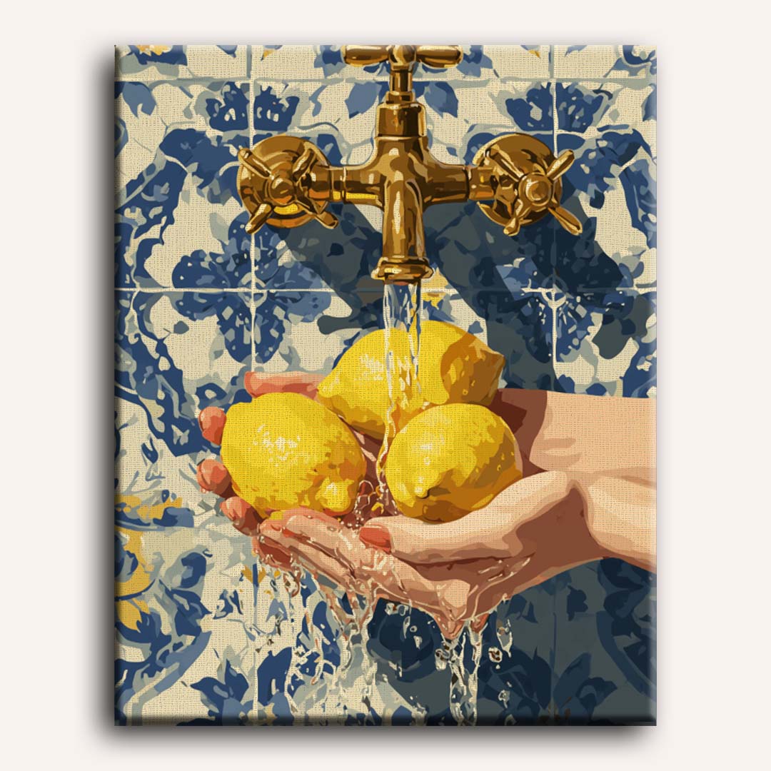 The Lemon Wash | Paint by Numbers