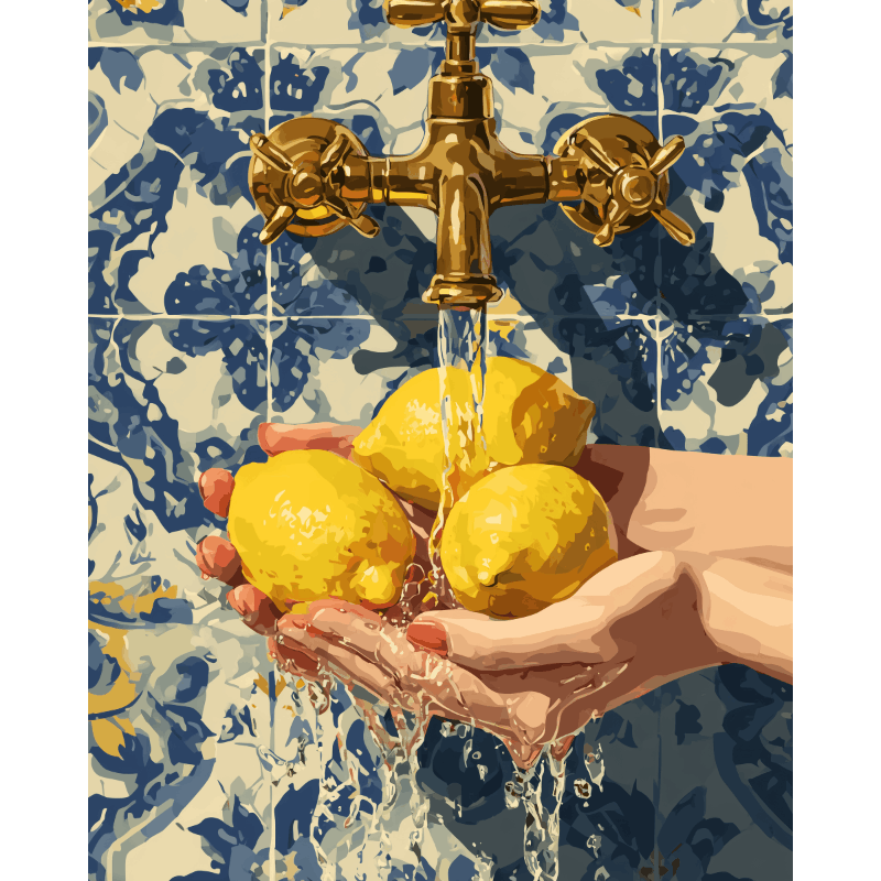 The Lemon Wash | Paint by Numbers