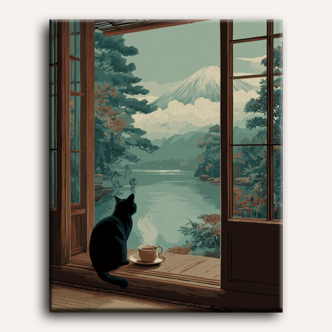 Morning at Fuji | Paint by Numbers