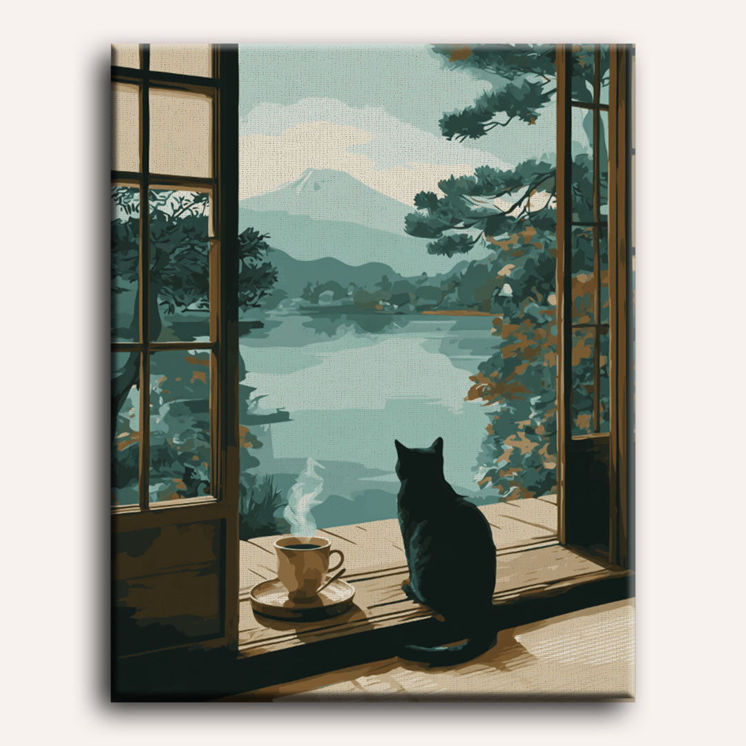 Fuji View | Paint by Numbers