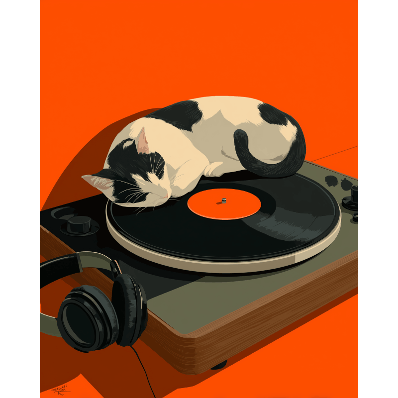 Vinyl Dreams | Paint by Numbers