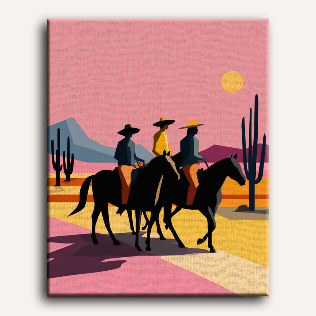 Cowboys | Paint by Numbers