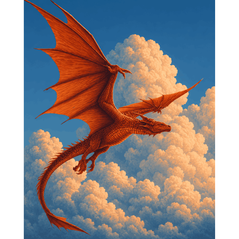 Cloudfire | Paint by Numbers