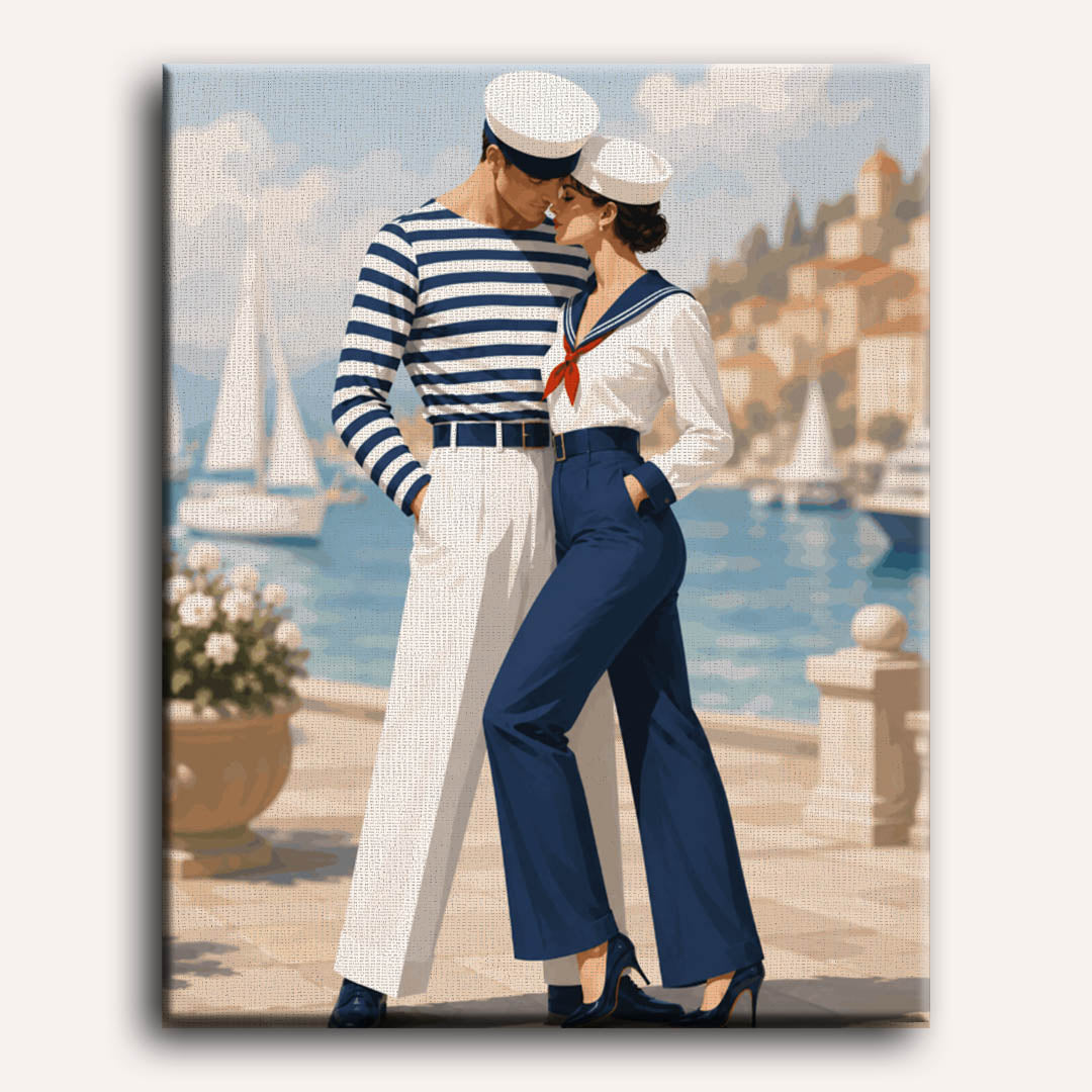 Harbor Romance | Paint by Numbers