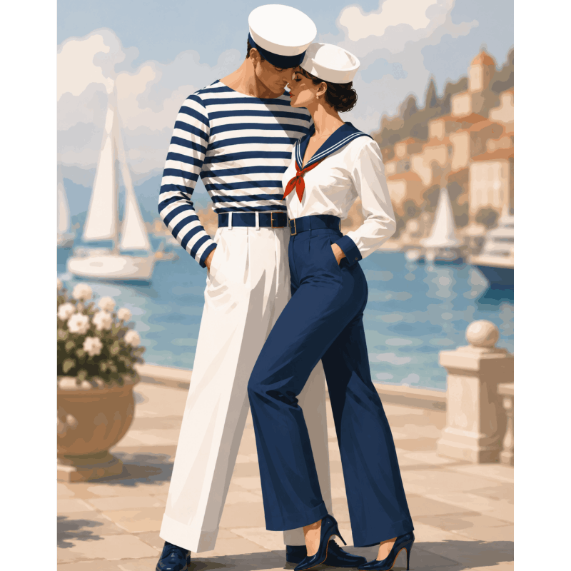 Harbor Romance | Paint by Numbers