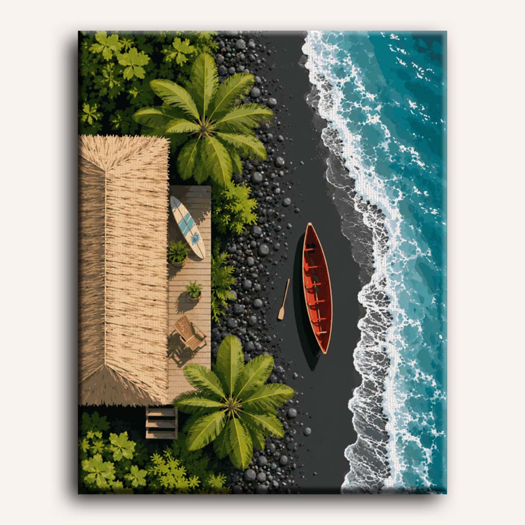 Hawaiian Hideaway | Paint by Numbers
