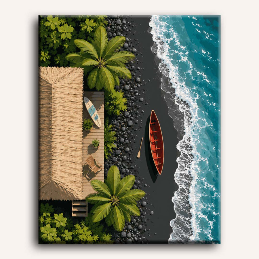 Hawaiian Hideaway | Paint by Numbers