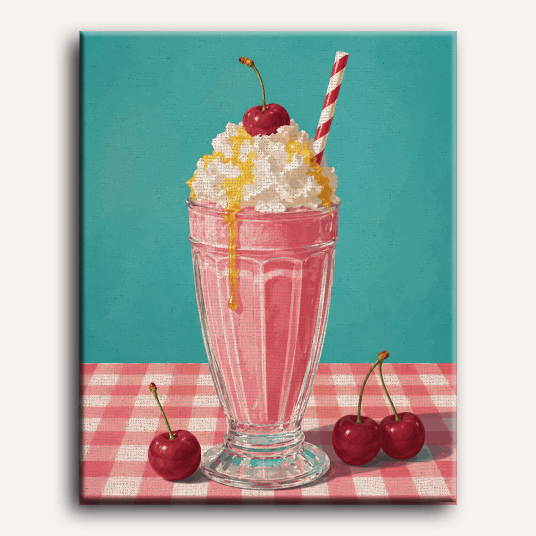 Retro Shake | Paint by Numbers
