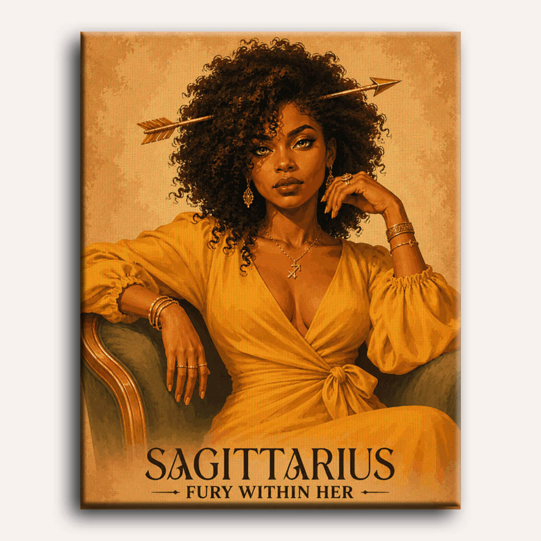 Sagittarius Lady | Paint by Numbers