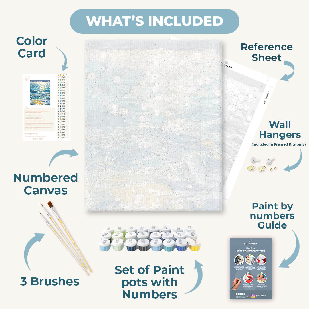 Shimmering Waters | Paint by Numbers