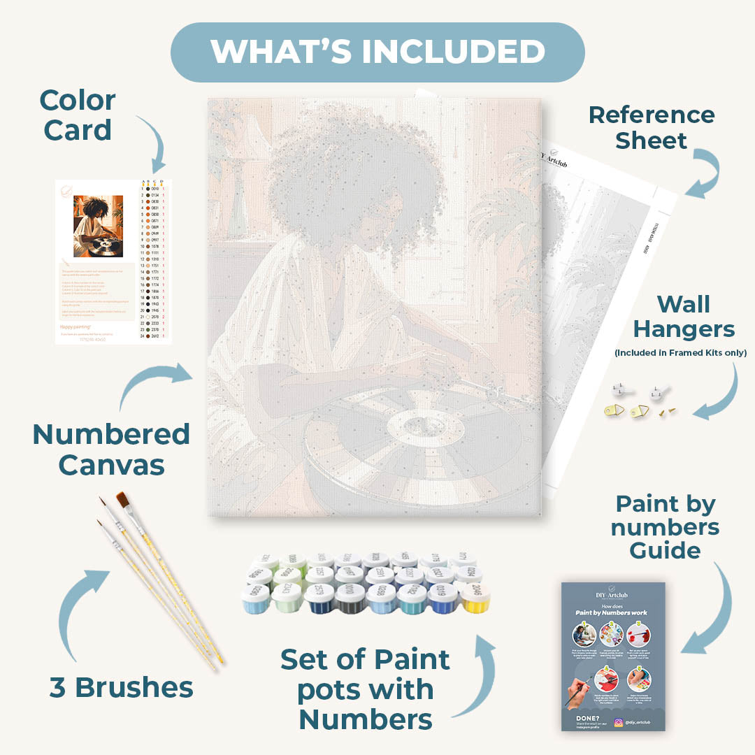 Soulful Vibes | Paint by Numbers