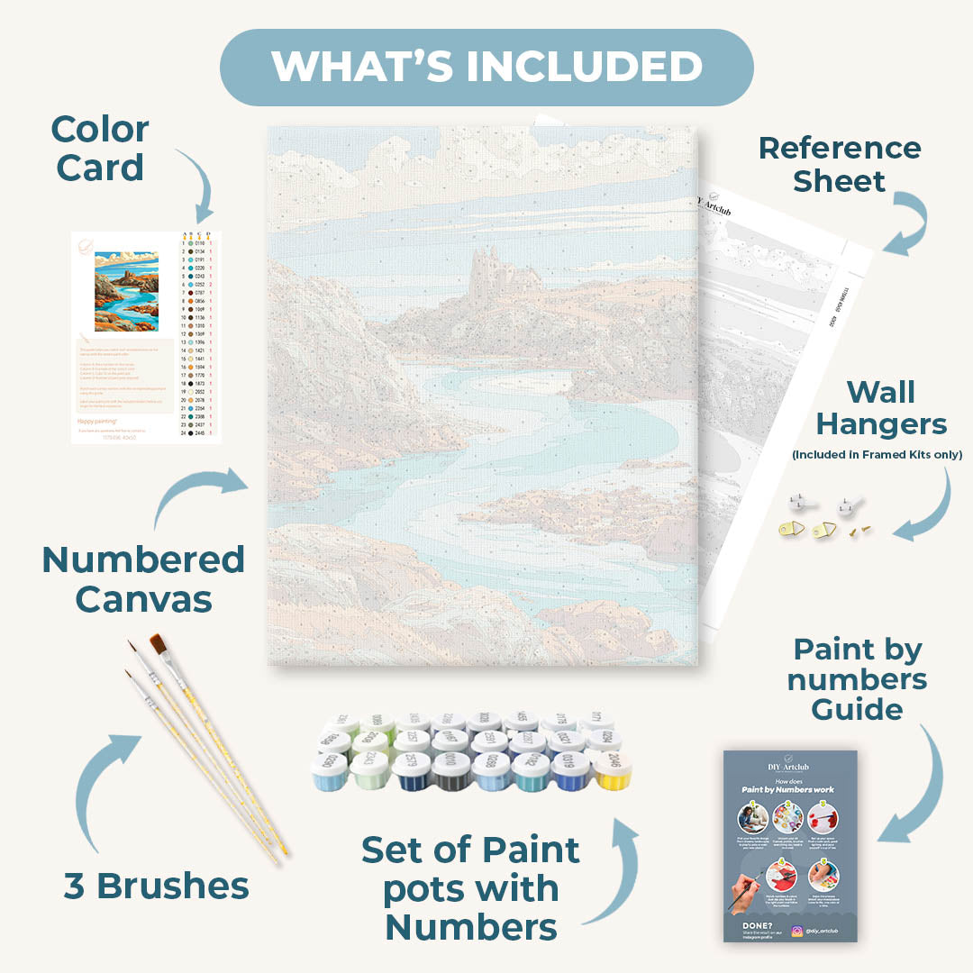 Isle of Iona | Paint by Numbers