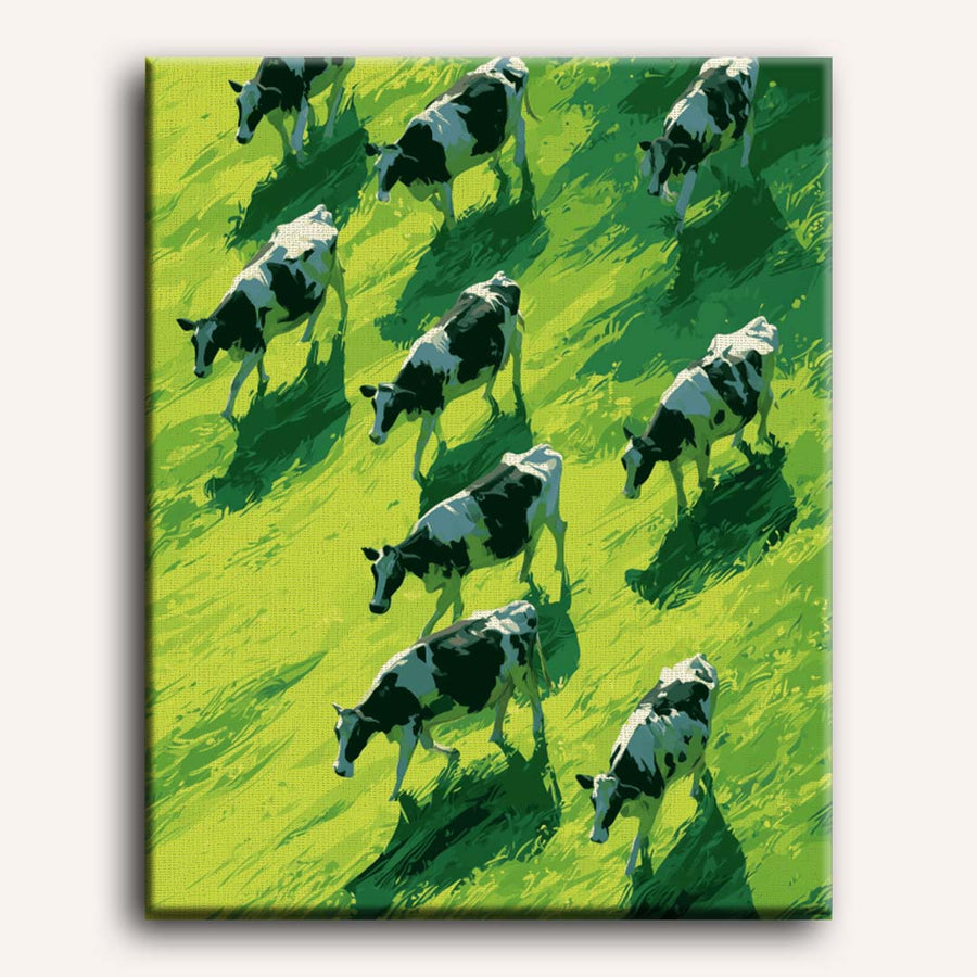 Green Pastures | Paint by Numbers