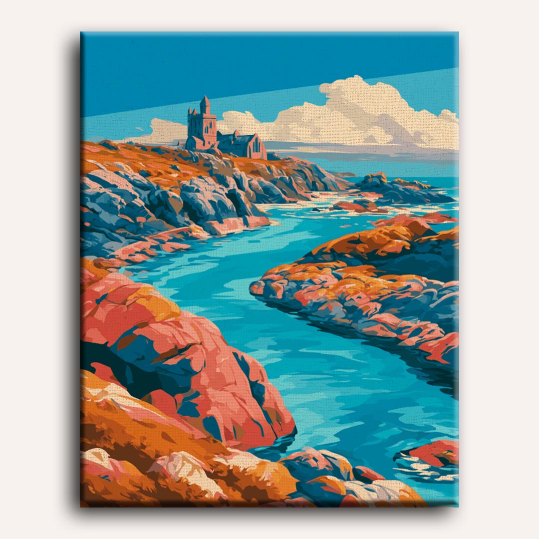 Abbey of Iona | Paint by Numbers
