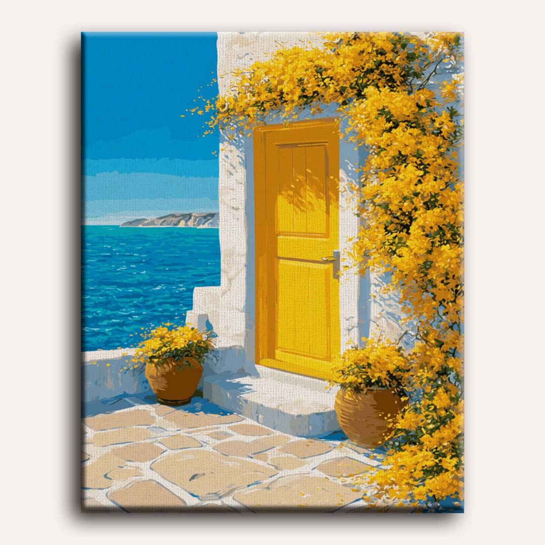 Mediterranean Welcome | Paint by Numbers