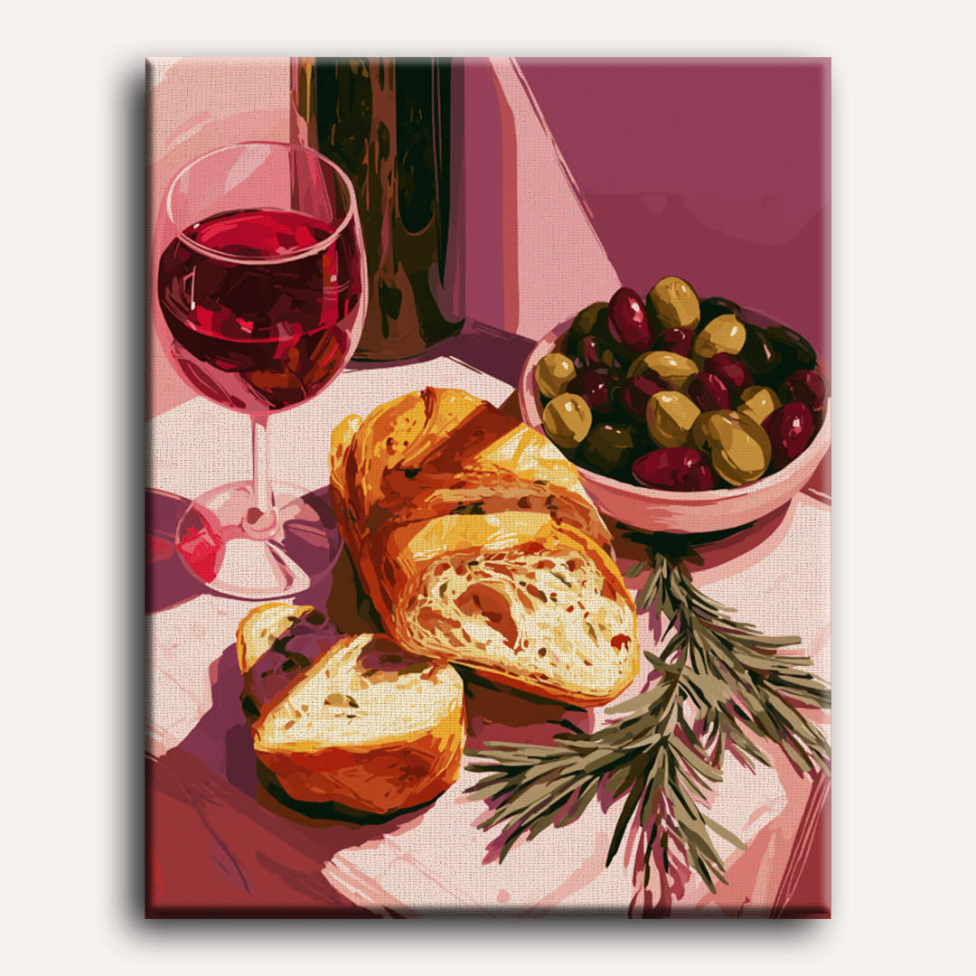 Mediterranean Aperitivo | Paint by Numbers